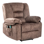Fauteuil inclinable releveur électrique moderne, canapé de massage individuel avec chauffage lombaire