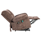 Fauteuil inclinable releveur électrique moderne, canapé de massage individuel avec chauffage lombaire