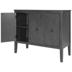 Meuble de rangement d'appoint avec étagère réglable
