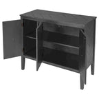 Meuble de rangement d'appoint avec étagère réglable