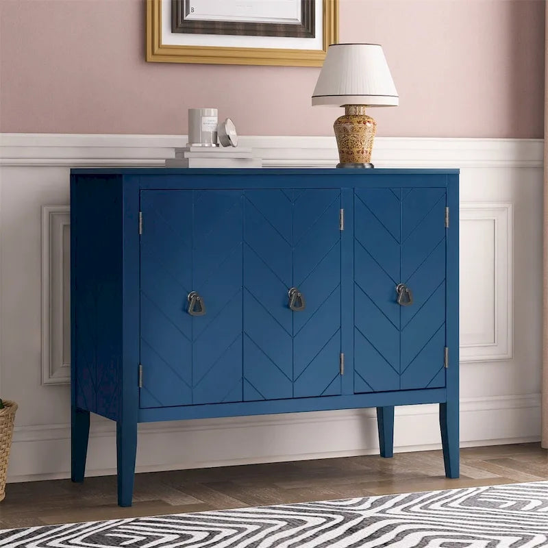 Meuble de rangement d'appoint avec étagère réglable