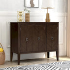 Meuble de rangement d'appoint avec étagère réglable
