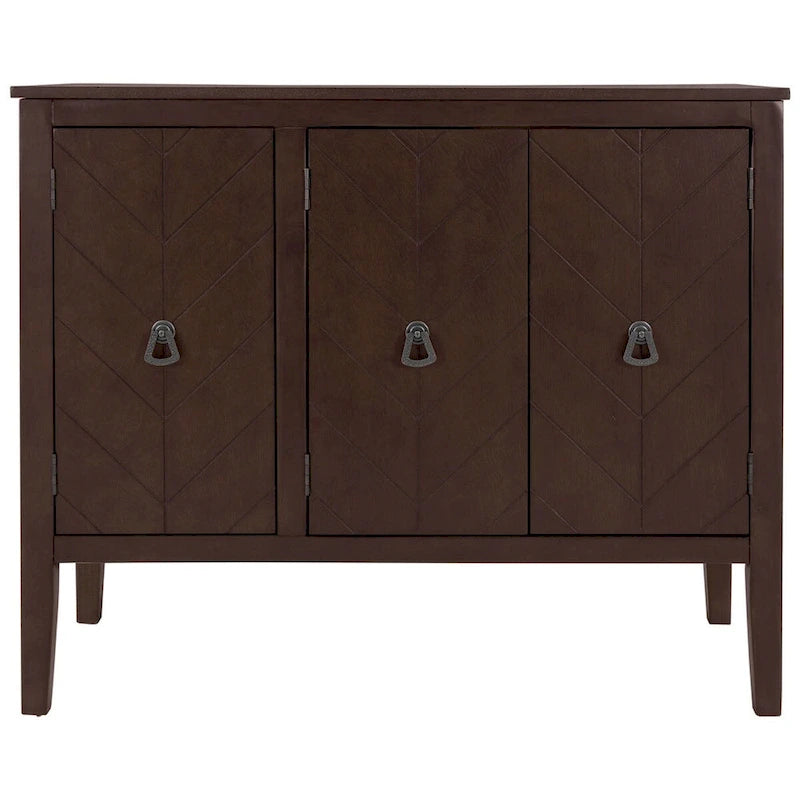 Meuble de rangement d'appoint avec étagère réglable