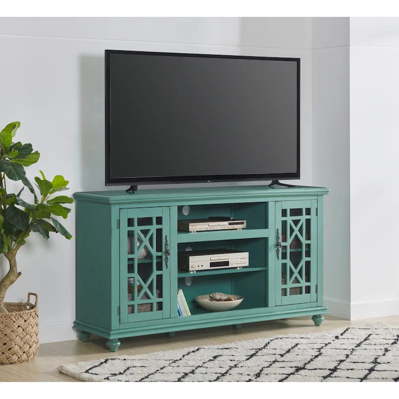 Meuble TV élégant à 2 portes