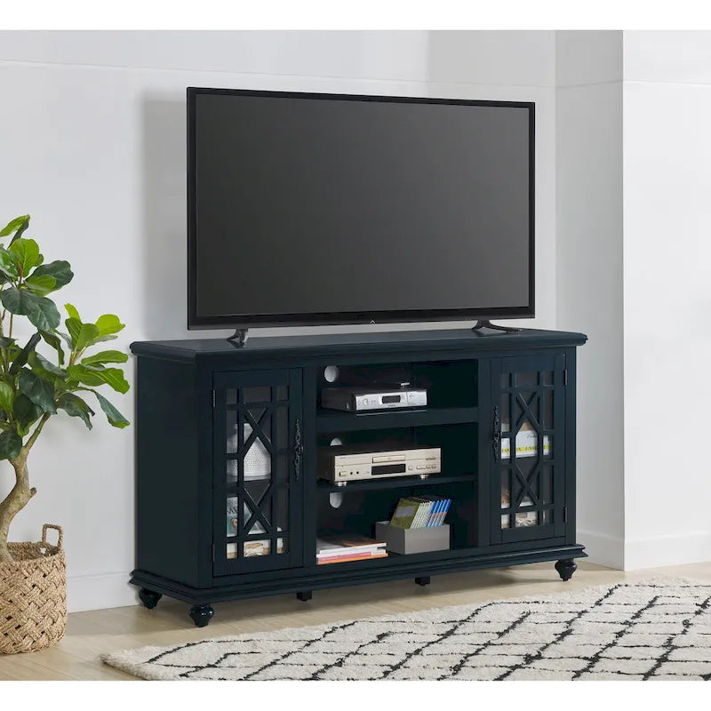 Meuble TV élégant à 2 portes