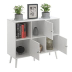 Table console buffet de rangement cubique