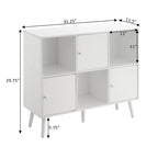 Table console buffet de rangement cubique