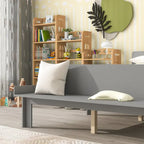 Lit double avec banc de pied de lit, 2 tiroirs