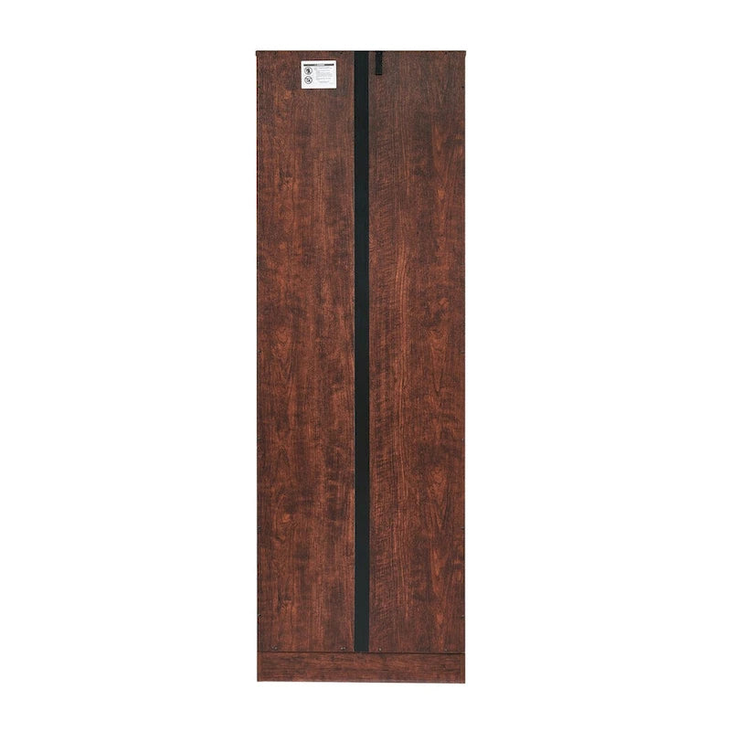 Meuble de Rangement Haut avec 8 Portes et 4 Étagères, Meuble de Rangement Mural