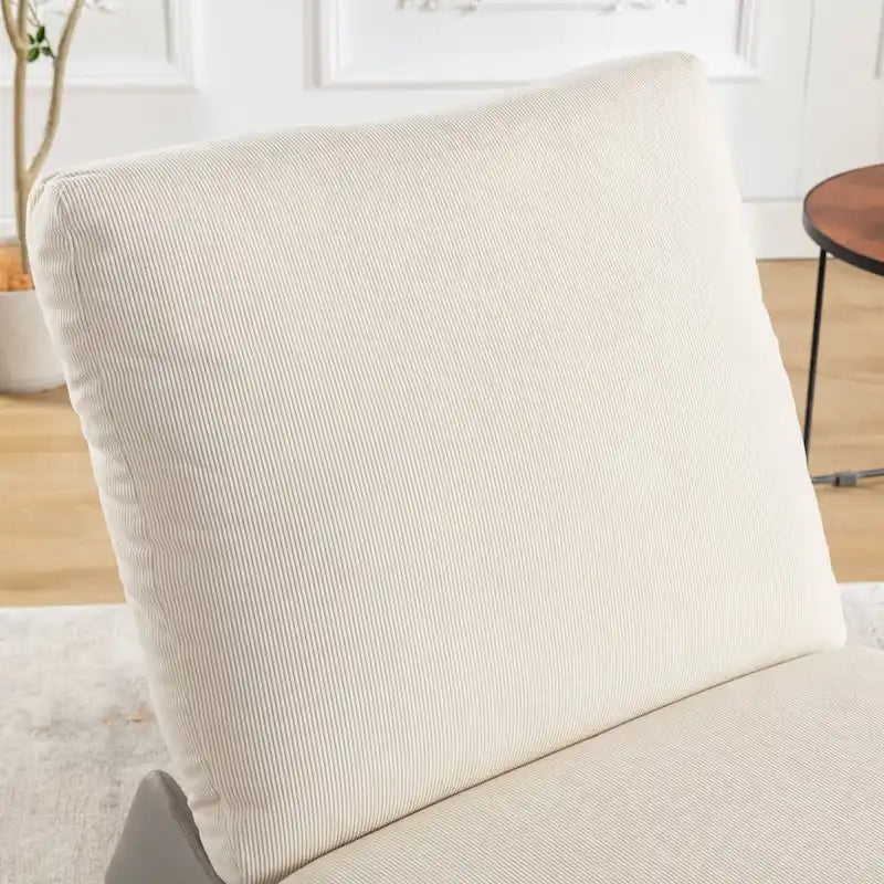 Fauteuil à bascule moderne inclinable, Fauteuil de crèche confortable avec repose-pieds